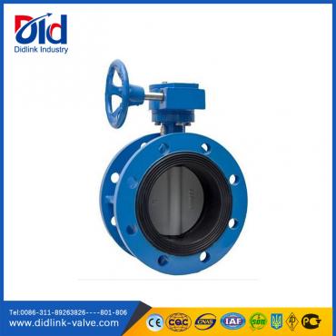 Double Flanged Butterfly Valve 4 Inch, butterfly valve gasket Vulcanized