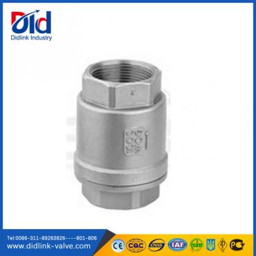 Manual  low pressure air check valve threaded, check valve for gas