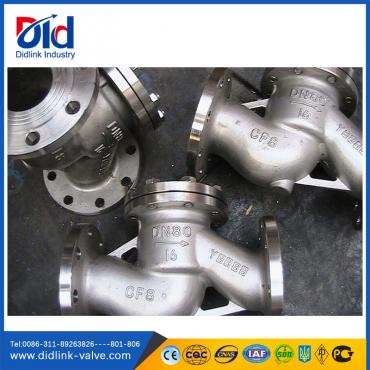Stainless steel 3 spring check valve types lift, inline water check valve