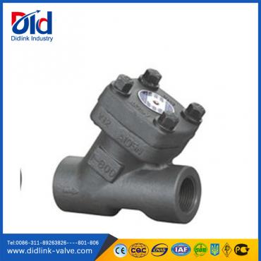 A105 Forged Steel Y check valve piston type, cartridge check valve
