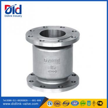 316 stainless steel vertical sewage check valve silent type, check valve symbol direction of flow