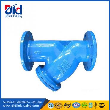 DIN Flanged end Ductile Iron Y Strainer wiki, plumbing strainer