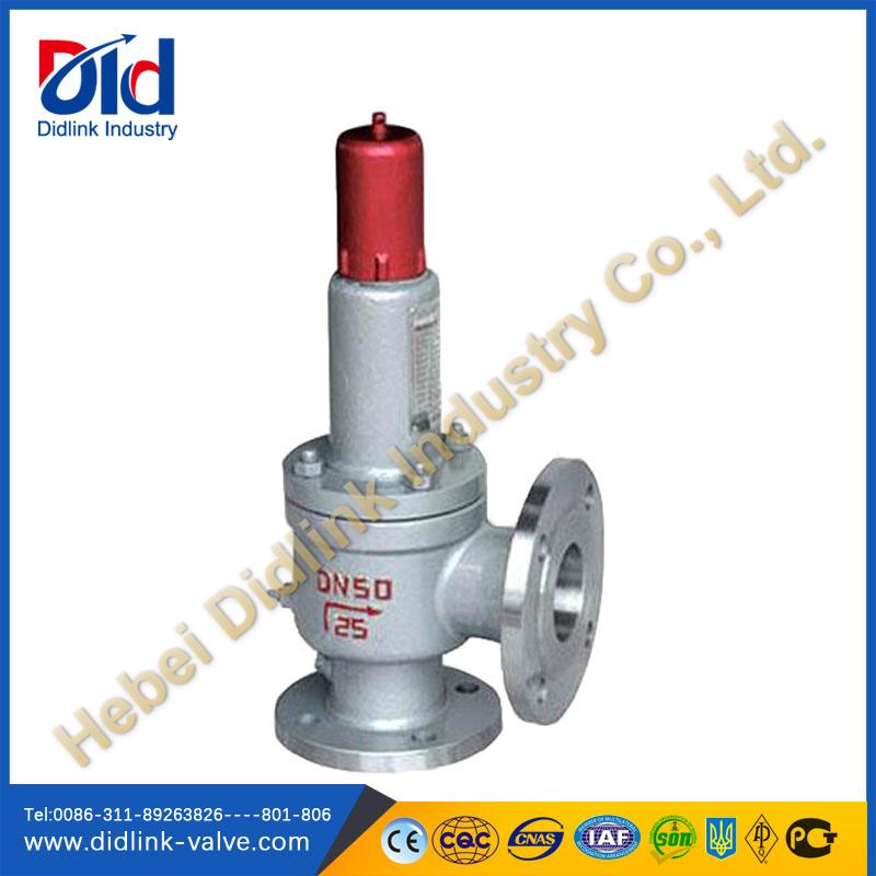 bellows Safety valve gas, conventional safety relief valve