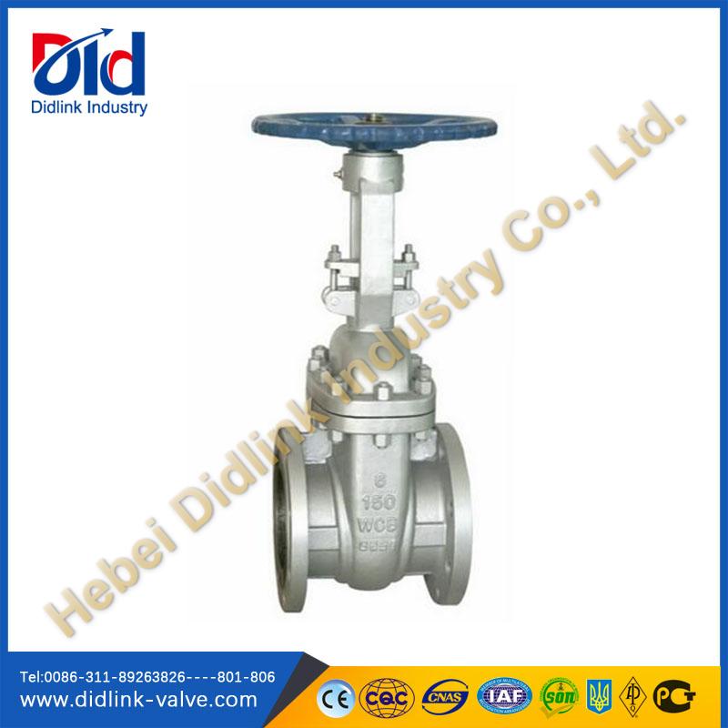 API 6D & API 600 ANSI cast steel os&y gate valve 6, gate valve lock
