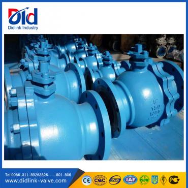 ANSI Class150 WCB 12 inch ball valve lockout, throttling ball valve