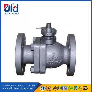 JIS 10K 2pc flanged control ball valve 6, ball valve china
