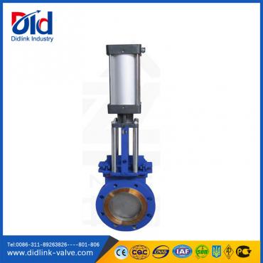 WCB Pneumatic knife gate valve diagram, 8 inch gate valve prices