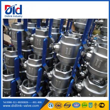 2PC Thread  v ball valve 2 1 2, stainless steel ball valve