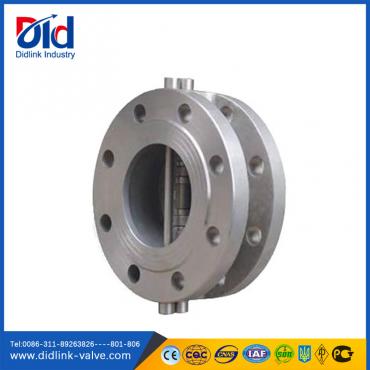 Stainless steel dual plate 5 check valve fitting, check wafer valve