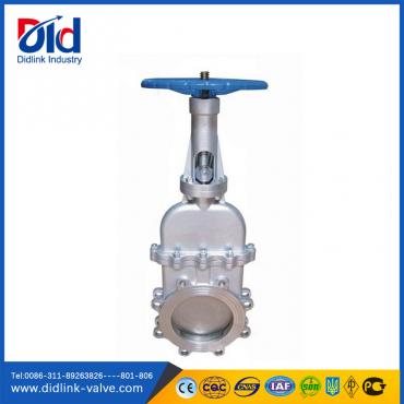 Bidirectional seal non rising stem knife gate valve purpose, 12 gate valve dimensions