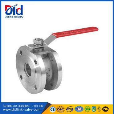 Italian type thin 2 in ball valve stainless steel, cf8m ball valve