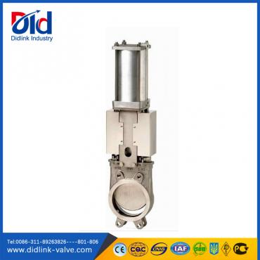 Stainless Steel 4 in Knife Gate Valve Metal Seat, underground gate valve
