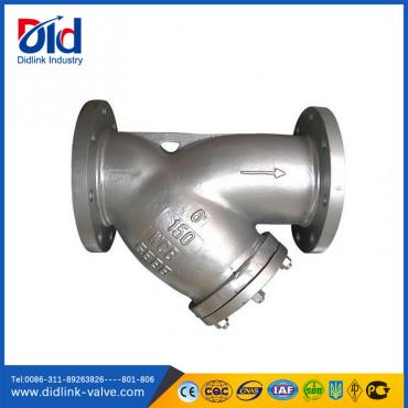 ANSI carbon steel pipe Y Strainer mesh size 1.0mmx1.0mm, armstrong y strainer