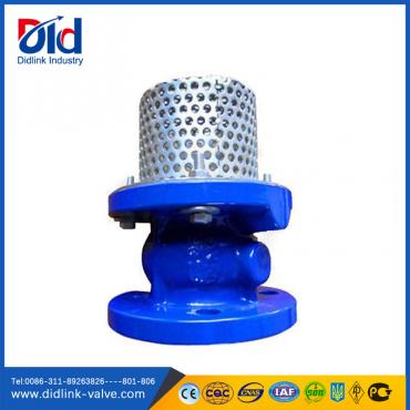 cast iron flanged hydraulic foot valve installation, floating foot valve