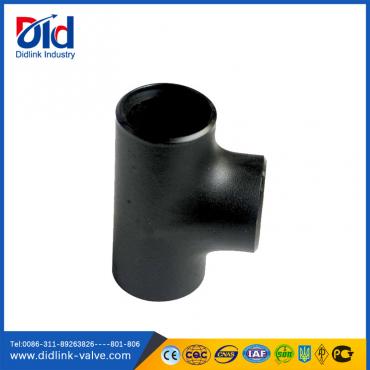 ANSI B16.9 A234 WPB seamless steel equal tee