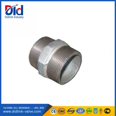 Galvanized Malleable iron hexagon nipple