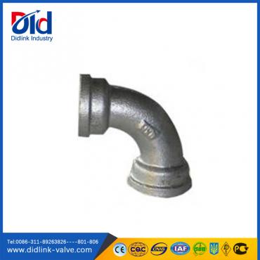 Malleable iron long sweep bend 45 degree