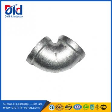Galvanized Malleable iron 90 degree elbow