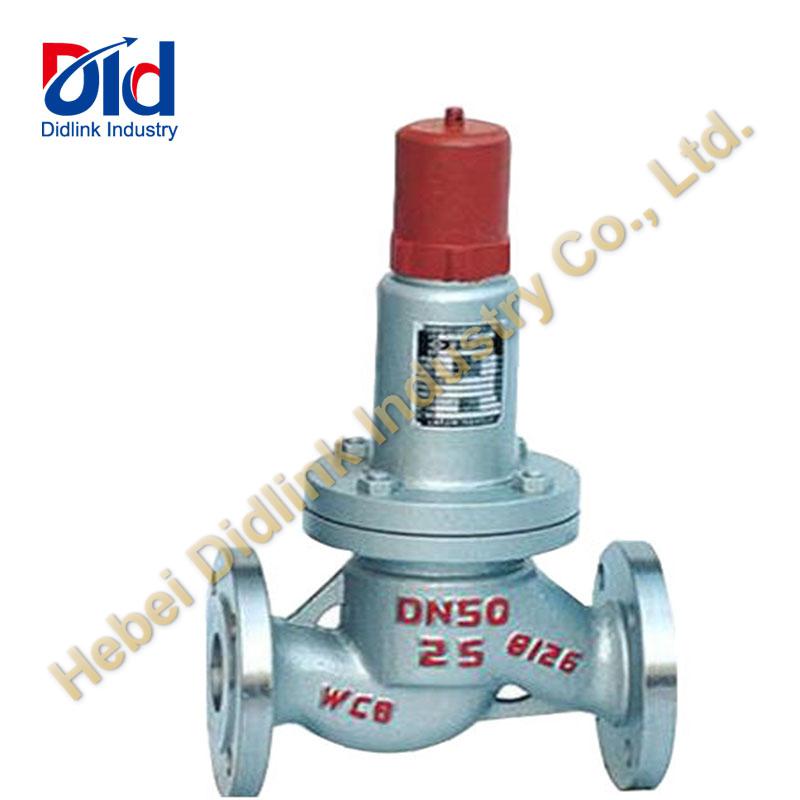 Installation and maintenance definition of piston type steam pressure reducing valve.