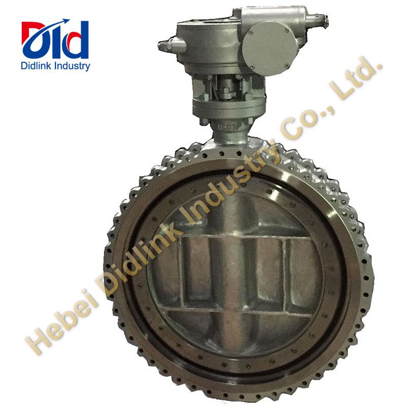 Large diameter butterfly valve