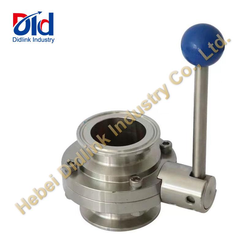 3 Way Sanitary Butterfly Valves