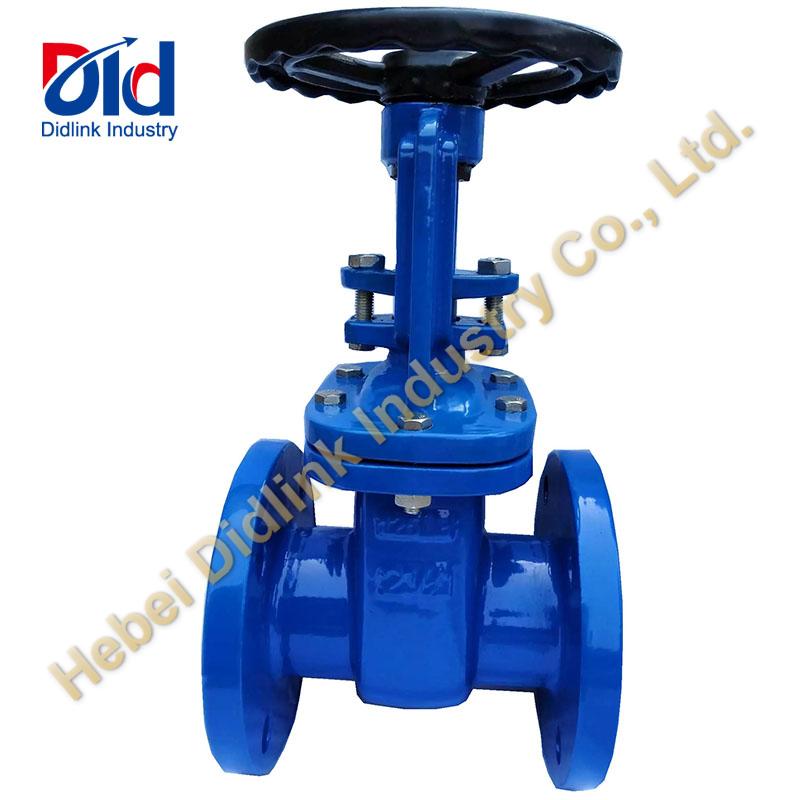 How to install cast iron flange valve
